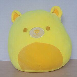Squishmallows Sozo the Neon Yellow Bear Plush Animal Soft Toy 12 in